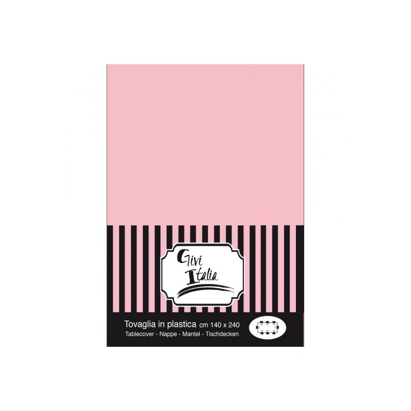TOVAGLIA PVC CM.140X240 ROSA