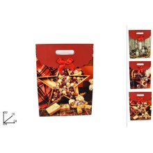 BUSTA REGALO  CM24X32X10 SCENARIO DI NATALE ASS