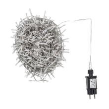 TENDA 400 LED FILO TRASPARENTE BIANCO MT.4X1