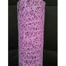 POLYCOTTON NET CM.48X5YDS COLR.CERISE