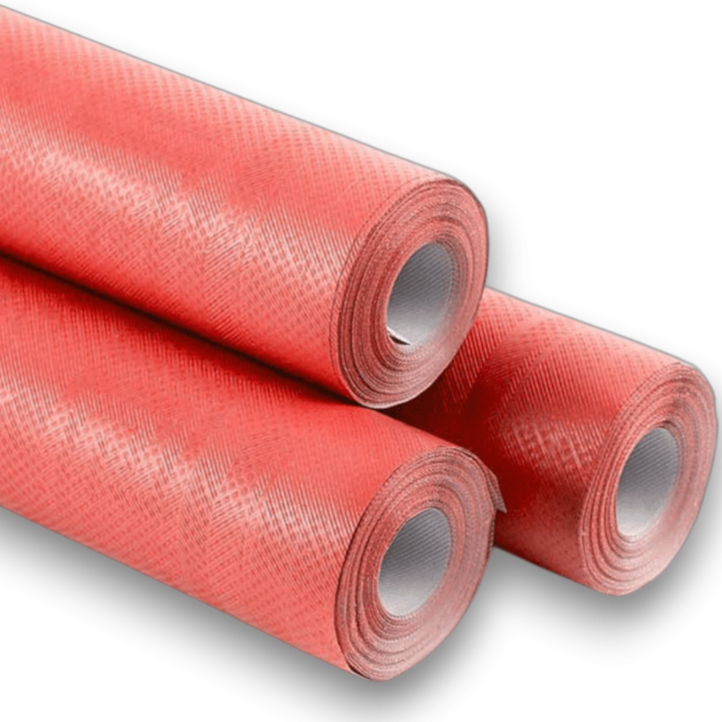 ROTOLO TOVAGLIA CM1,18X7MT ROSSO IMPERMEABILE
