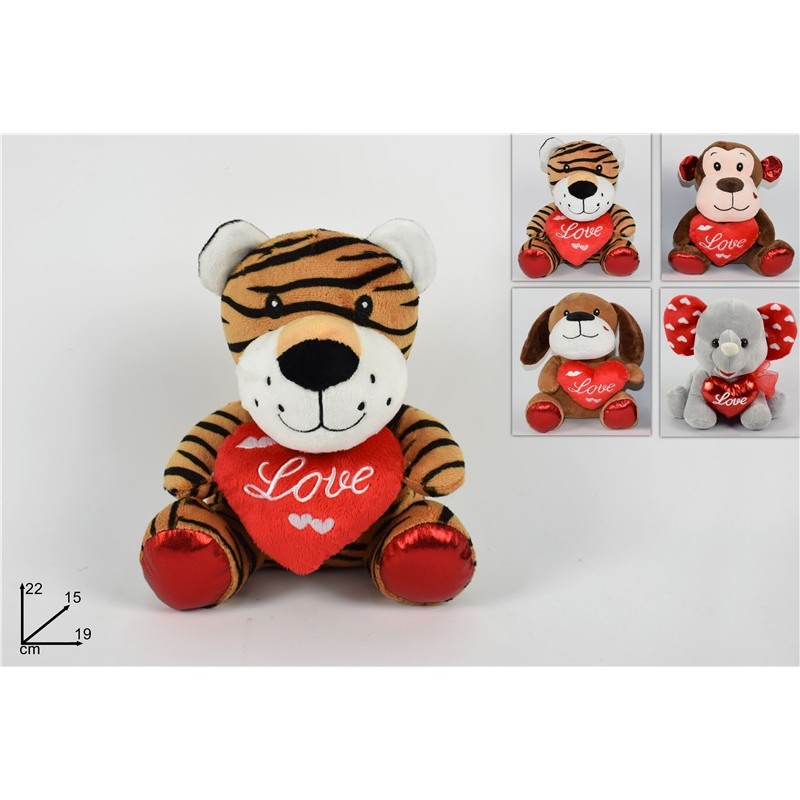 ANIMALETTO PELUCHE 1 PEZZO A SCELTA CM.22