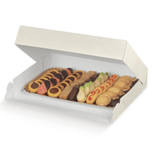 SCATOLA PRONTA CM320X220X60 PZ.10 PELLE BIANCO