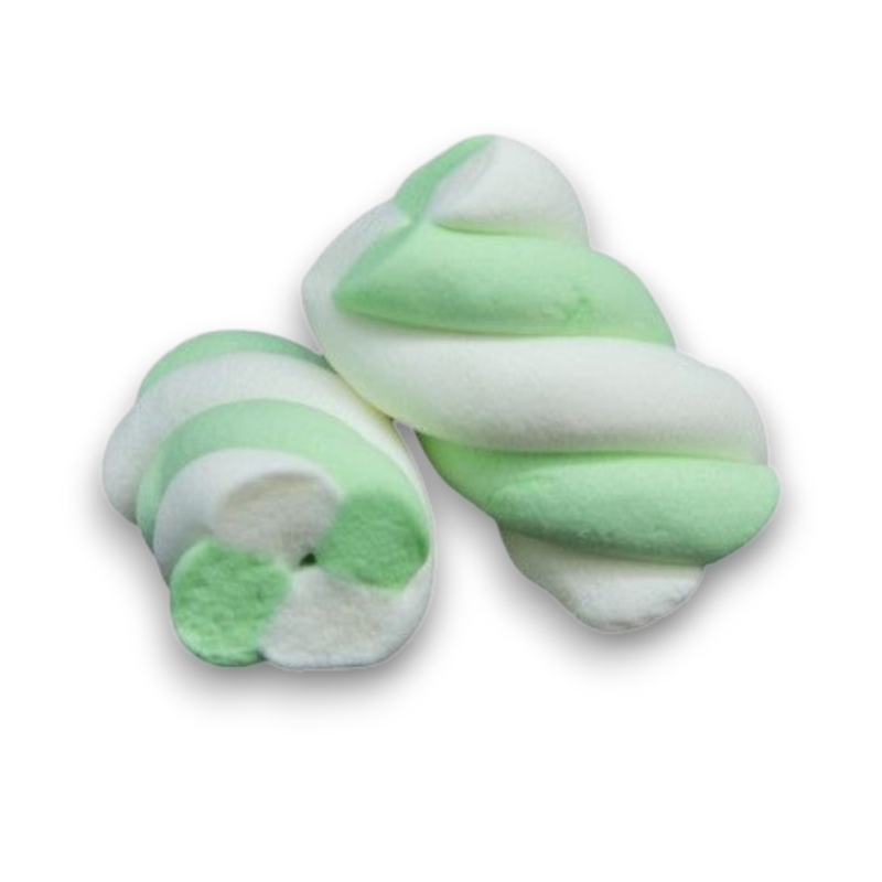 ESTRUSO TRECCIA BIANCO/VERDE KG.1