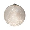 SFERA VETRO CM.30 100 LED WARM WHITE