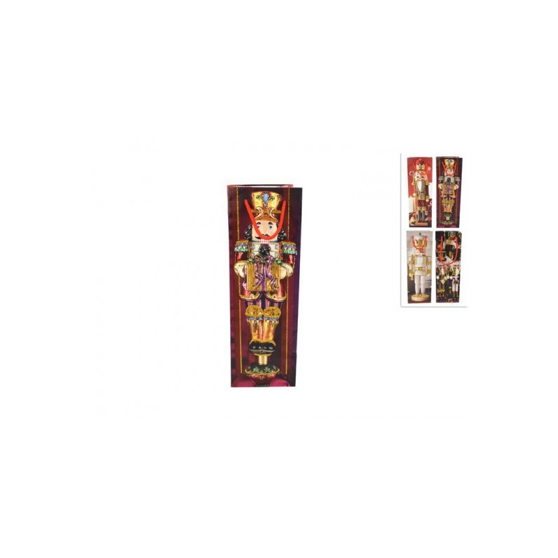 PORTABOTTIGLIA SOLDATO SCHIACCIANOCI 36X12X11 CM