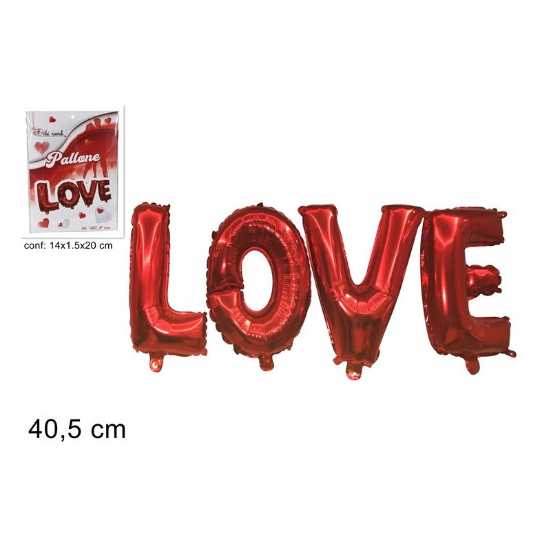 PALLONE ELIO SCRITTA LOVE