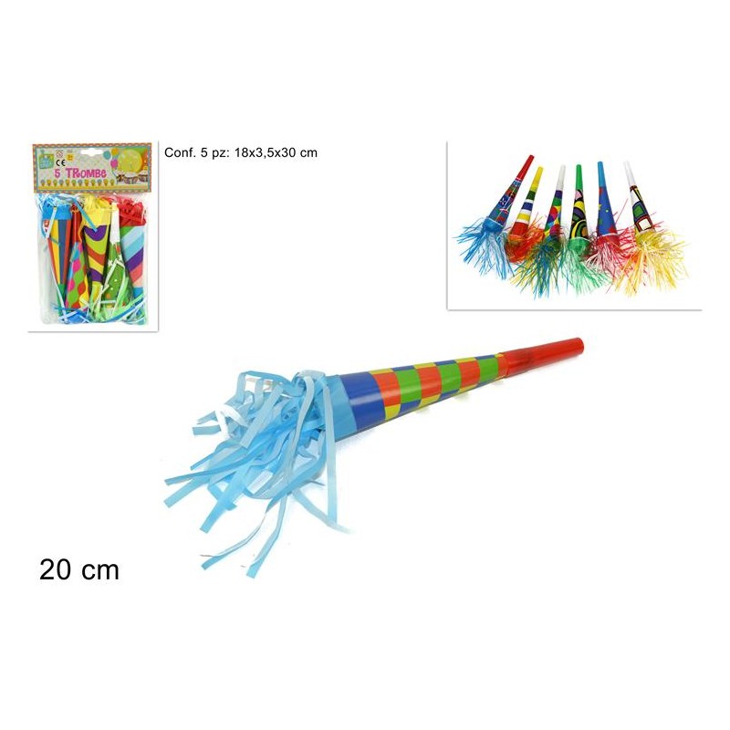 TROMBE CARTONE 5PZ