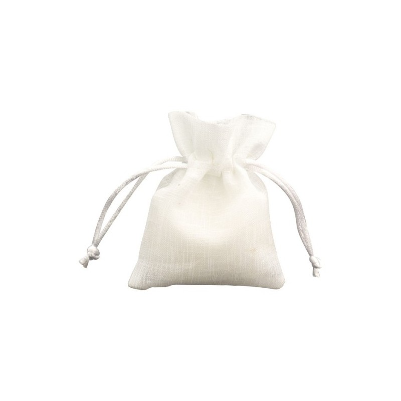 SACCHETTI ORGANZA BIANCO CM.10 PZ.20