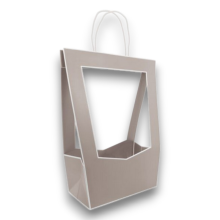 SAC. MEDALLION  MEDIUM 14X23X38 CM GREY 5 PZ