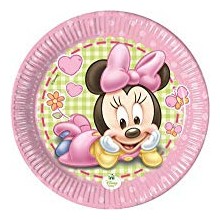 PIATTO PICCOLO BABY MINNIE 8 PZ