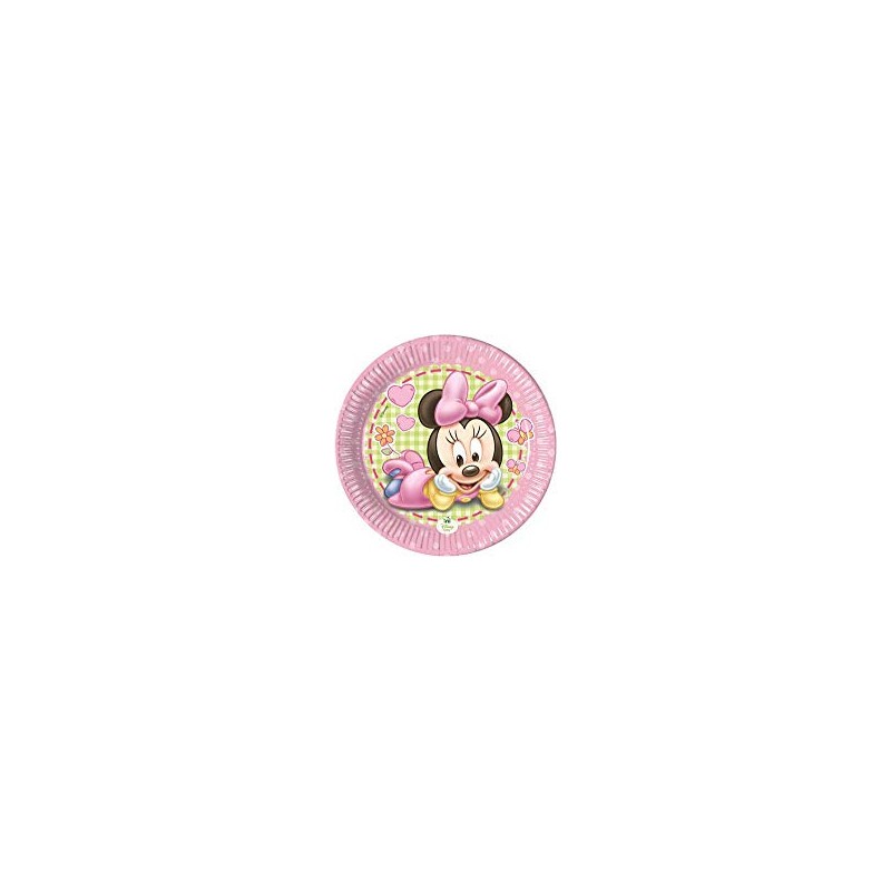 PIATTO PICCOLO BABY MINNIE 8 PZ