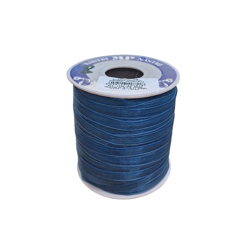 SHINING ORGANZA MM 5X200 MT VICTORIA BLUE