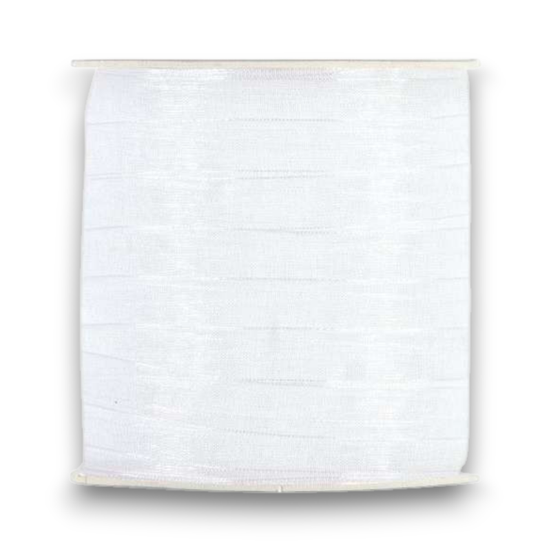 SHINING ORGANZA MM 10X100 MT WHITE