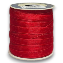 SHINING ORGANZA MM 10X100 MT RED