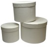 3 BOXES CMØ19XH14,5 CMØ17XH13 CMØ14,7XH11 WHITE