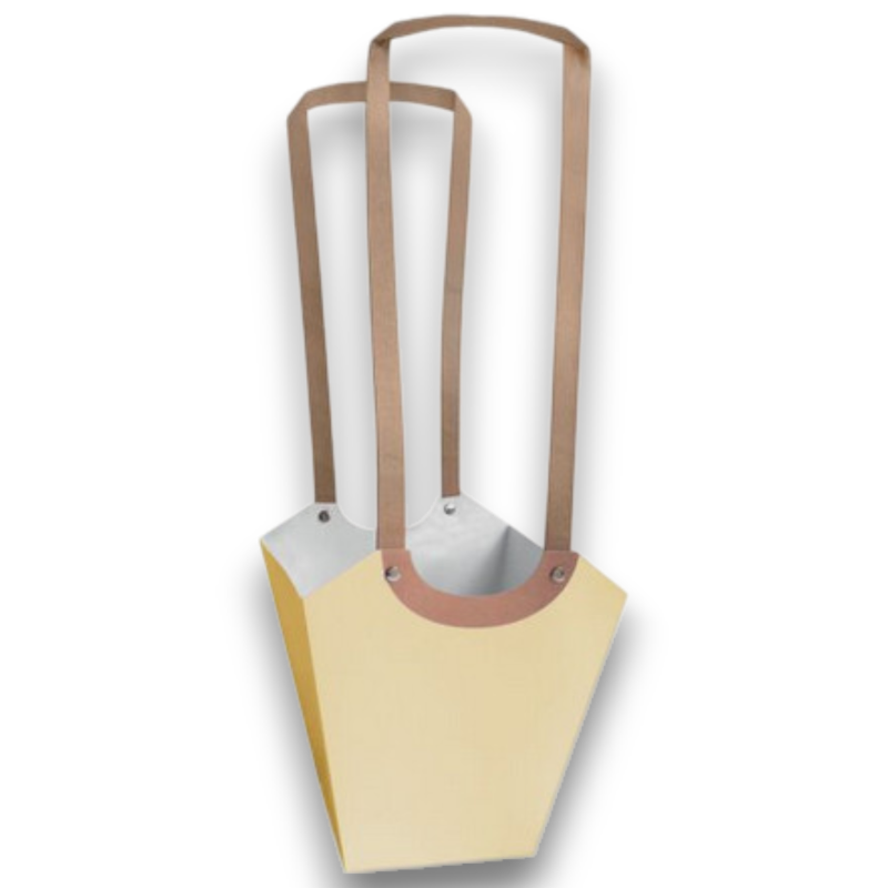 BAGS AQUA MEDIUM CREMA 10X17X19 PZ10