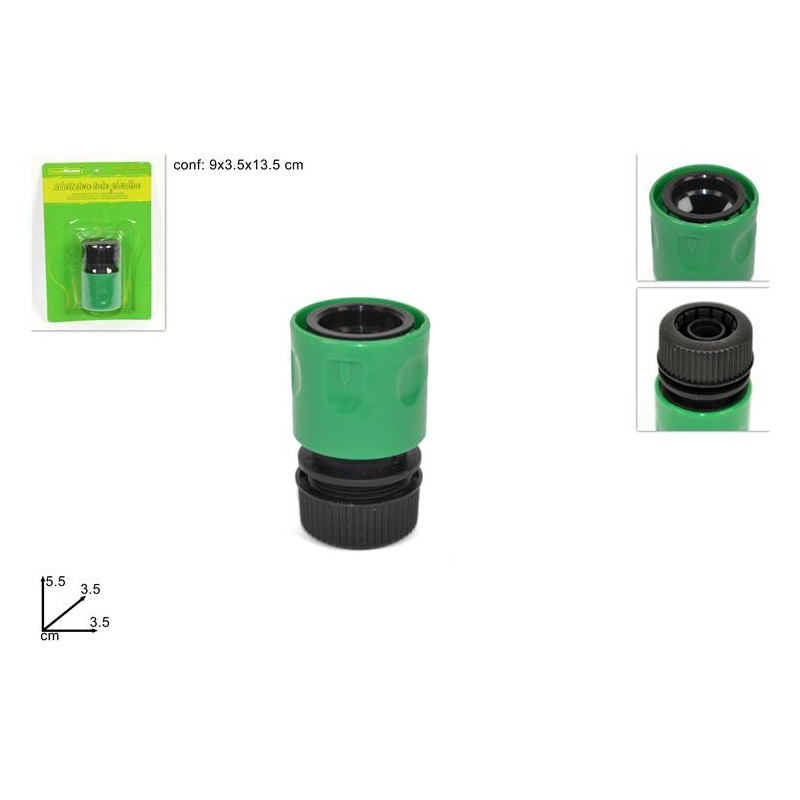 ADATTATORE TUBO GIARDINO AGGANCIO RAPIDO