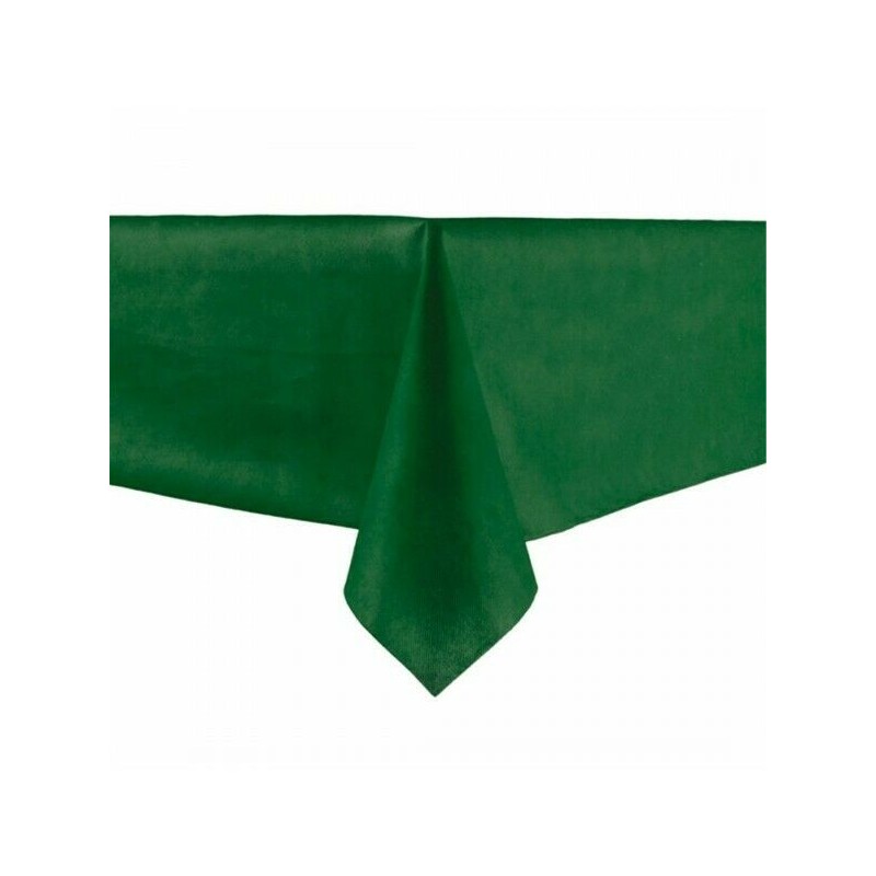 TOVAGLIE PIEGATE 140X140CM TNT VERDE FORESTA PZ 25