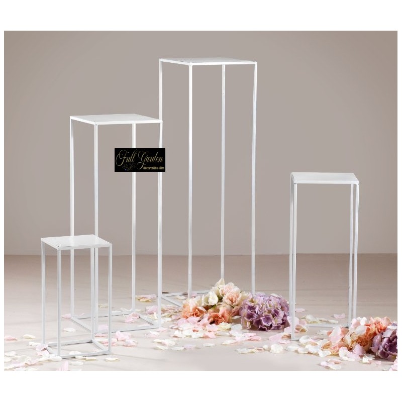 ALZATA CON APPOGGIO S/4 BIANCO P20X40G30X100