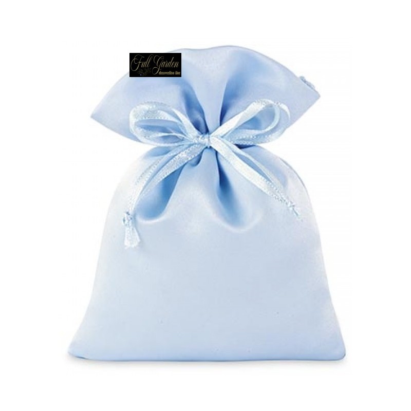 BUSTINA MATT SATIN  CM 8XH10 SKY BLU PZ 10