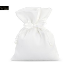 BUSTINA MATT SATIN  CM 8XH10  WHITE PZ 10