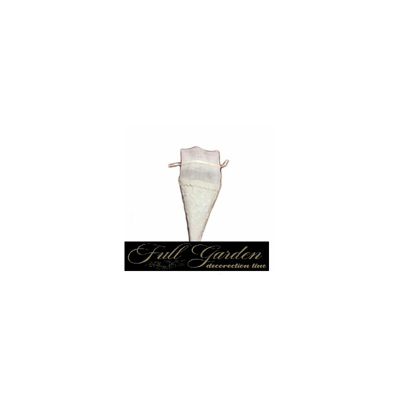 CONO CHIUSO DECORAZIONE PIZZO 6XH17