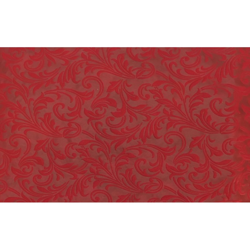 BOBINA NT GOFFRATO 75X10 YARD BORDEAUX