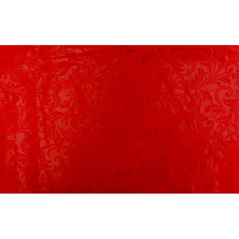 BOBINA NT GOFFRATO 75X10 YARD ROSSO