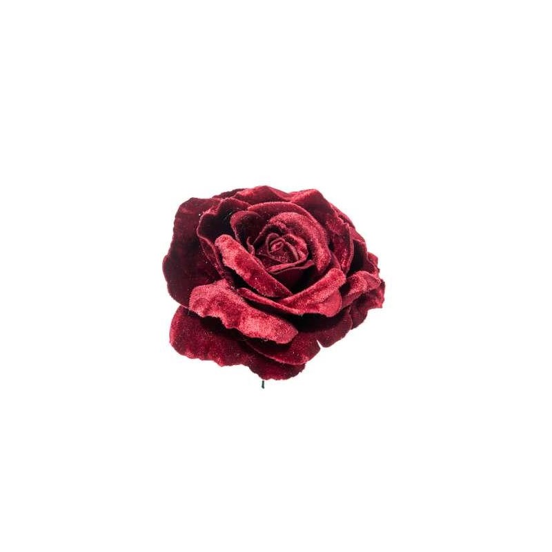 PICK ROSA DELUXE VELVET BORDEAUX