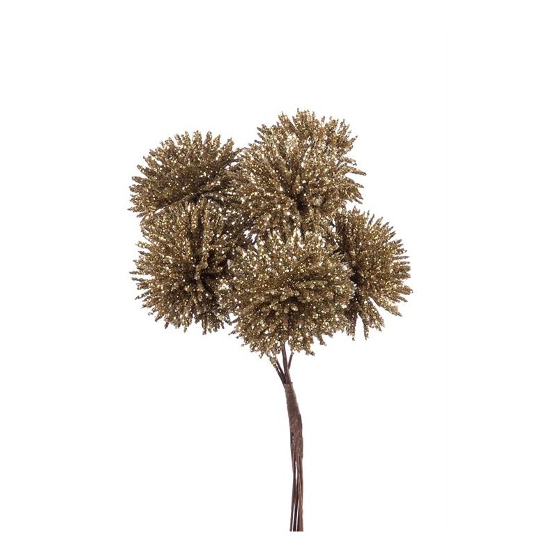 BUNCH 6 RICCI GOLD H. CM.12