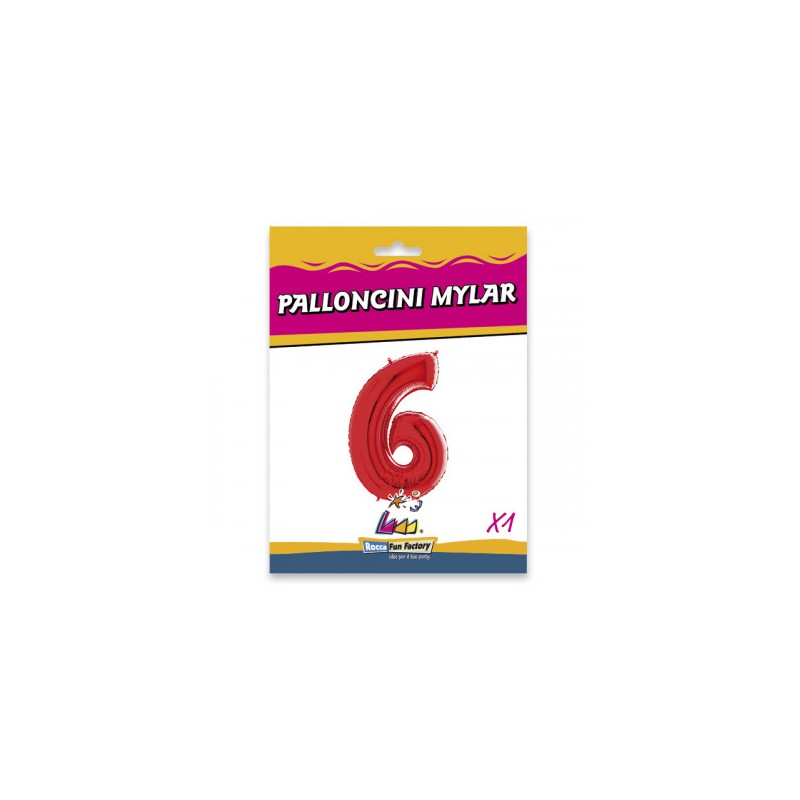 MYLAR  ROSSO  N.6 CM.102