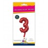 MYLAR ROSSO N.3 14-35CM CON VALVOLA