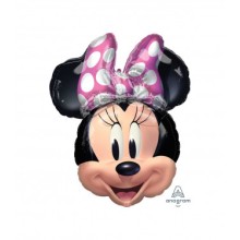 MYLAR TESTA MINNIE FOREVER 26 SUPER SHAPE
