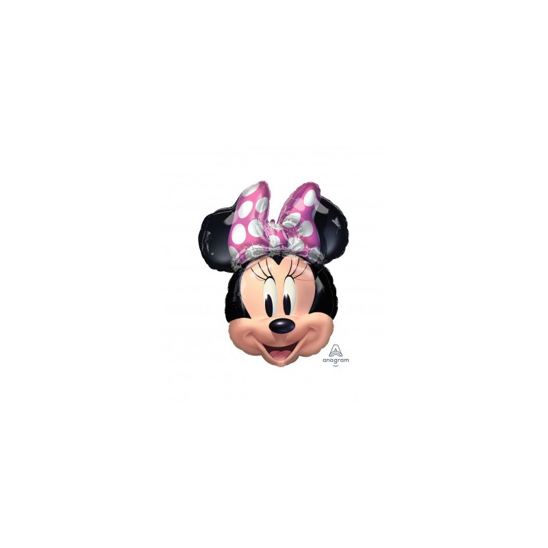 MYLAR TESTA MINNIE FOREVER 26 SUPER SHAPE