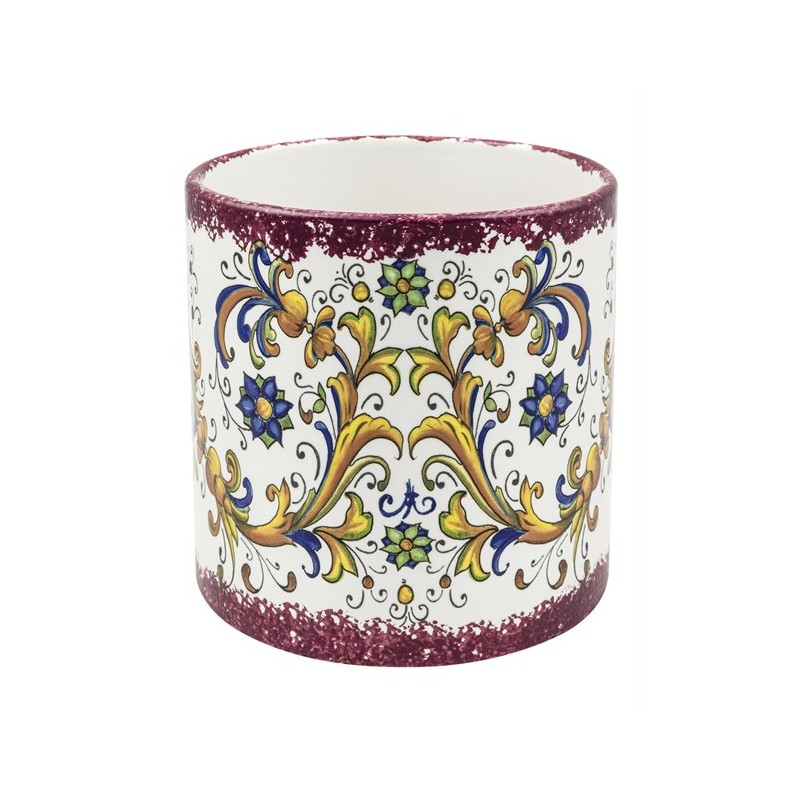 CILINDRO CERAMICA MAIOLICA PRUGNA H160D150