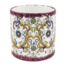 CILINDRO CERAMICA  MAIOLICA PRUGNA H195D180