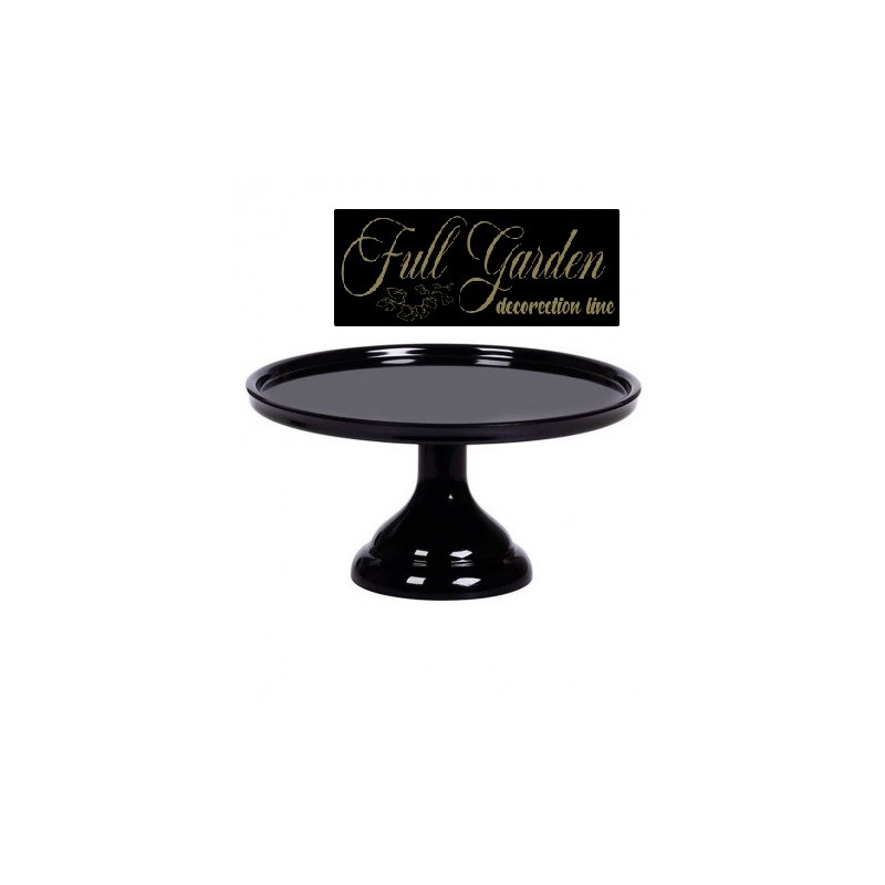 ALZATA MELAMINA NERO DM CM.30 H.CM.20