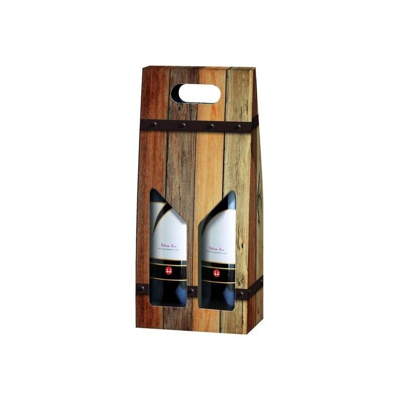 CONFEZ. VINO 2 BOTTIGLIE ROVERE