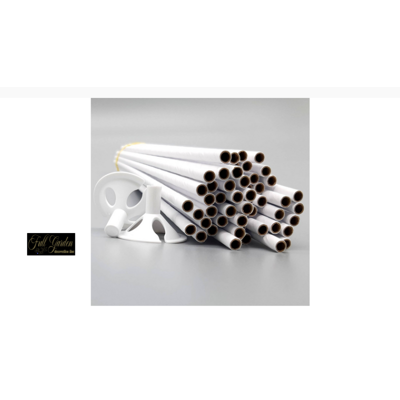 BASTONCINI CON VALVOLA  IN CARTA BIO PZ 100 PZ