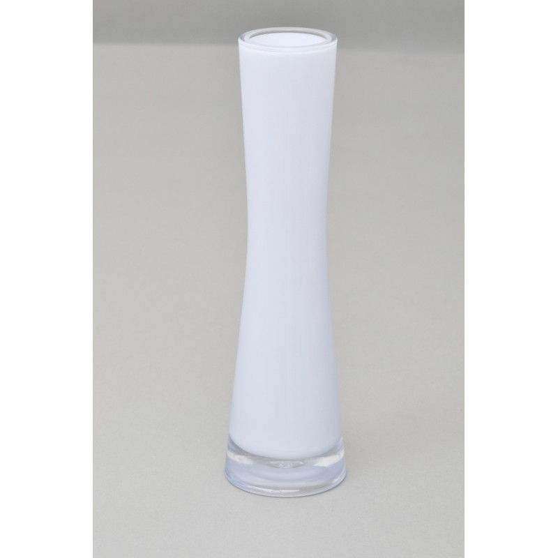 VASO SOLITARE CM.4X20 H  BIANCO