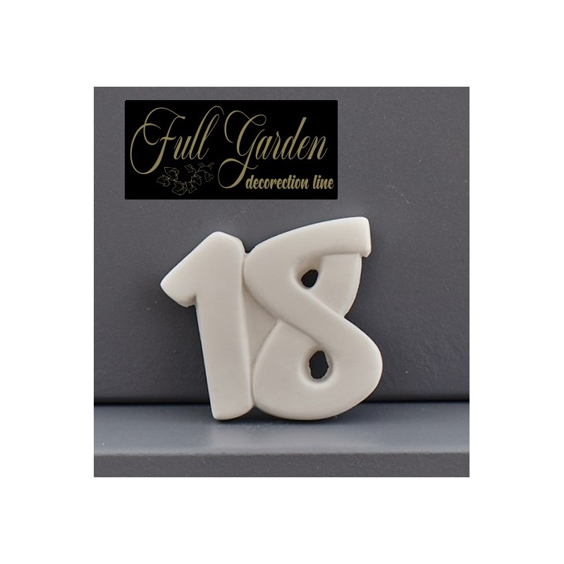 GESSETTO NUMERO 18 L.3,3 H.3,1 PZ 6