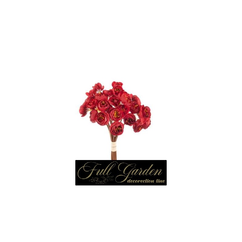 BOUQUET RANUNCOLI CM.38 RED