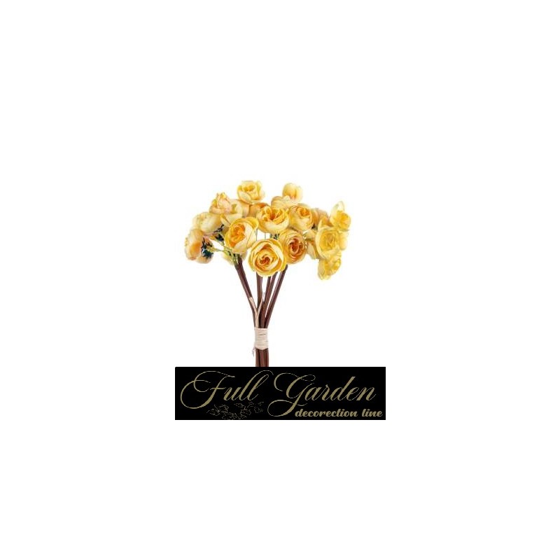 BOUQUET RANUNCOLI CM.38 YELLOW