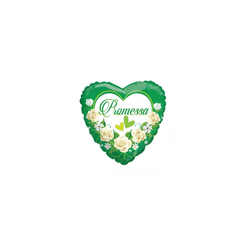 PROMESSA CUORE 18 1 PZ MYLAR