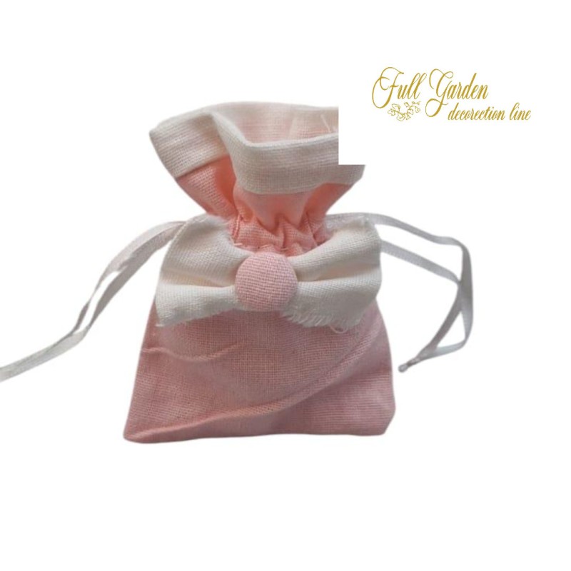 BUSTINA PRINTEMPS  WHITE PINK 10 PZ CM.7,5X10