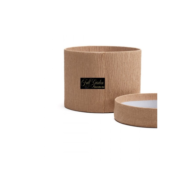 ROUND LITTLE BOX NATURAL CM9X6,5H