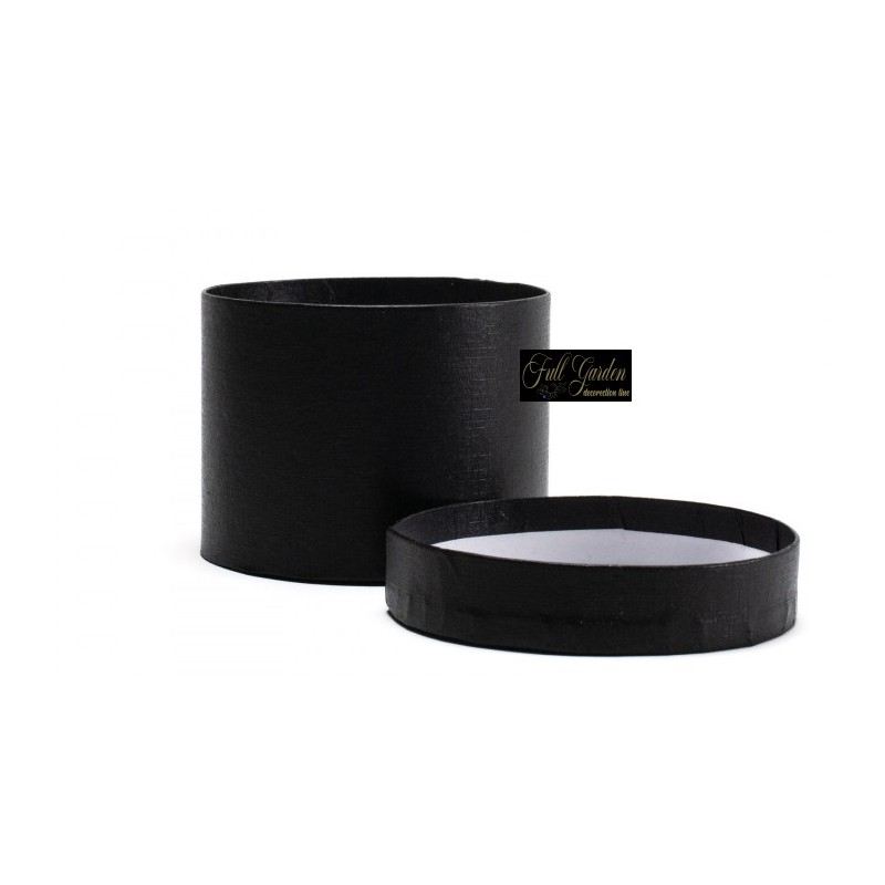 ROUND LITTLE BOX BLACK CM9X6,5H