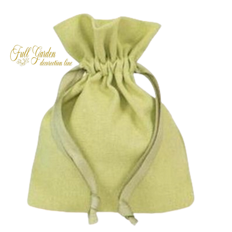 BUSTINA COTONE CM.9X H12 APPLE GREEN PZ 10