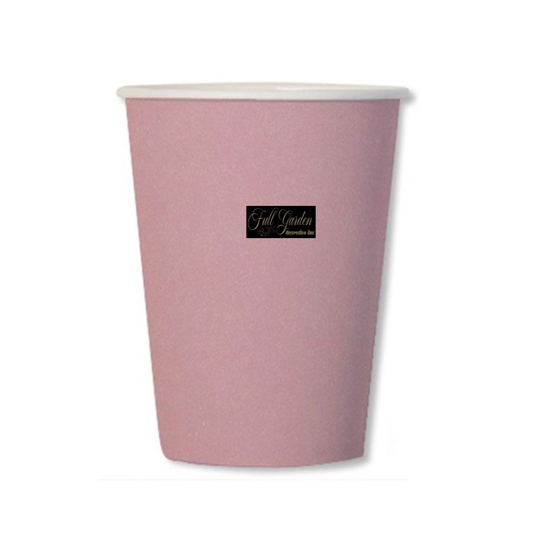 BICCHIERI BIO ROSA 25 PZ